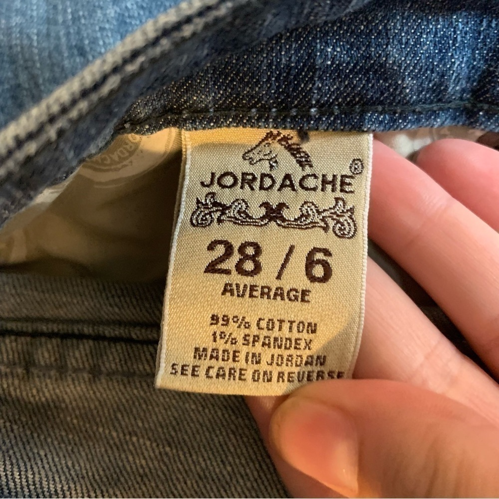 Jordache Legacy A-Line Flair Denim Pencil Skirt - Picture 6 of 7
